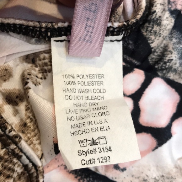 Purple Rain Snakeskin/Leopard Print Dress - Picture 6 of 6